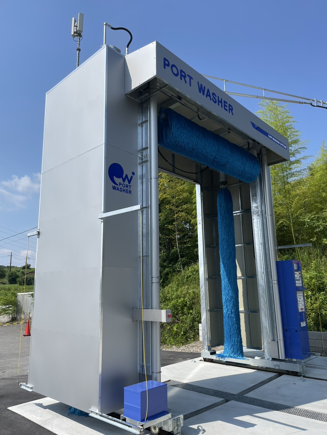 ついに大型洗車機設置です！