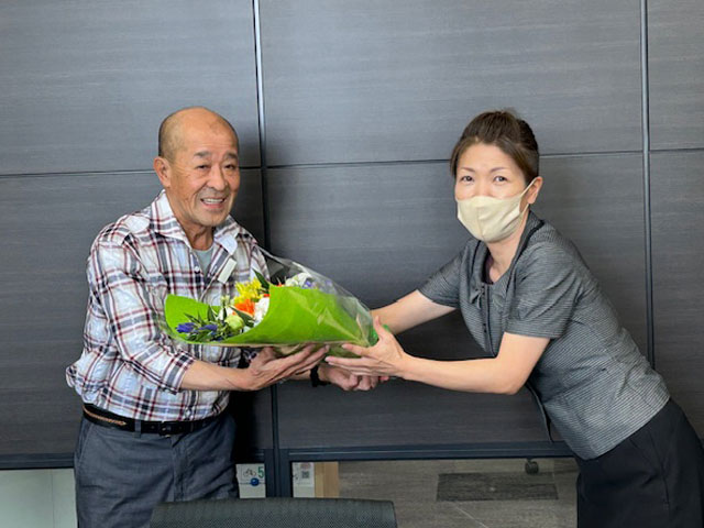70歳卒社!お疲れ様でした!